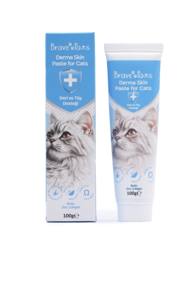 BR.PAWS KEDİ DERİ VE TÜY DESTEĞİ MALT